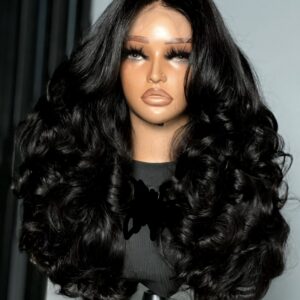 20inches HD 5*5 Closure Bouncy Wig