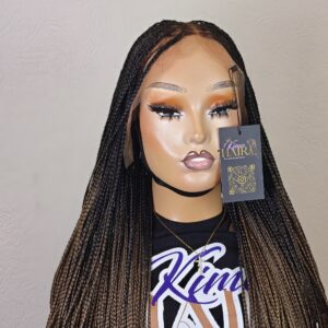Frontal French Curls Wig