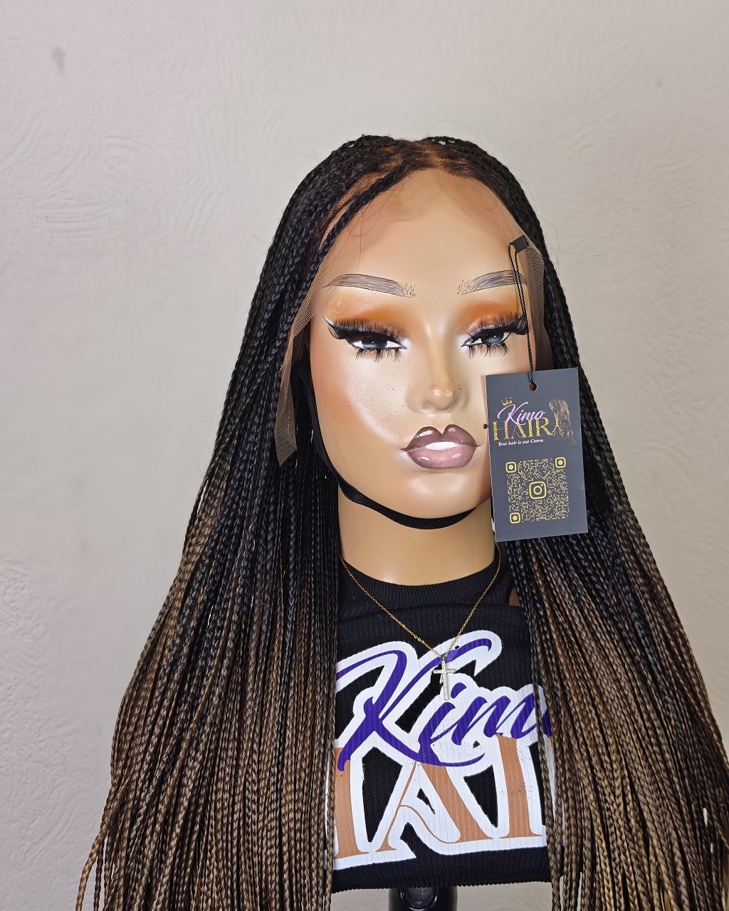 Frontal French Curls Wig