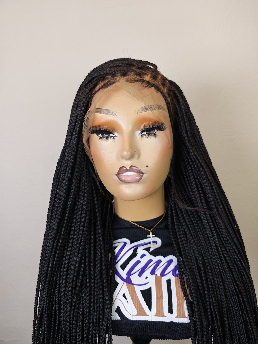 Frontal Knotless Braids Wig