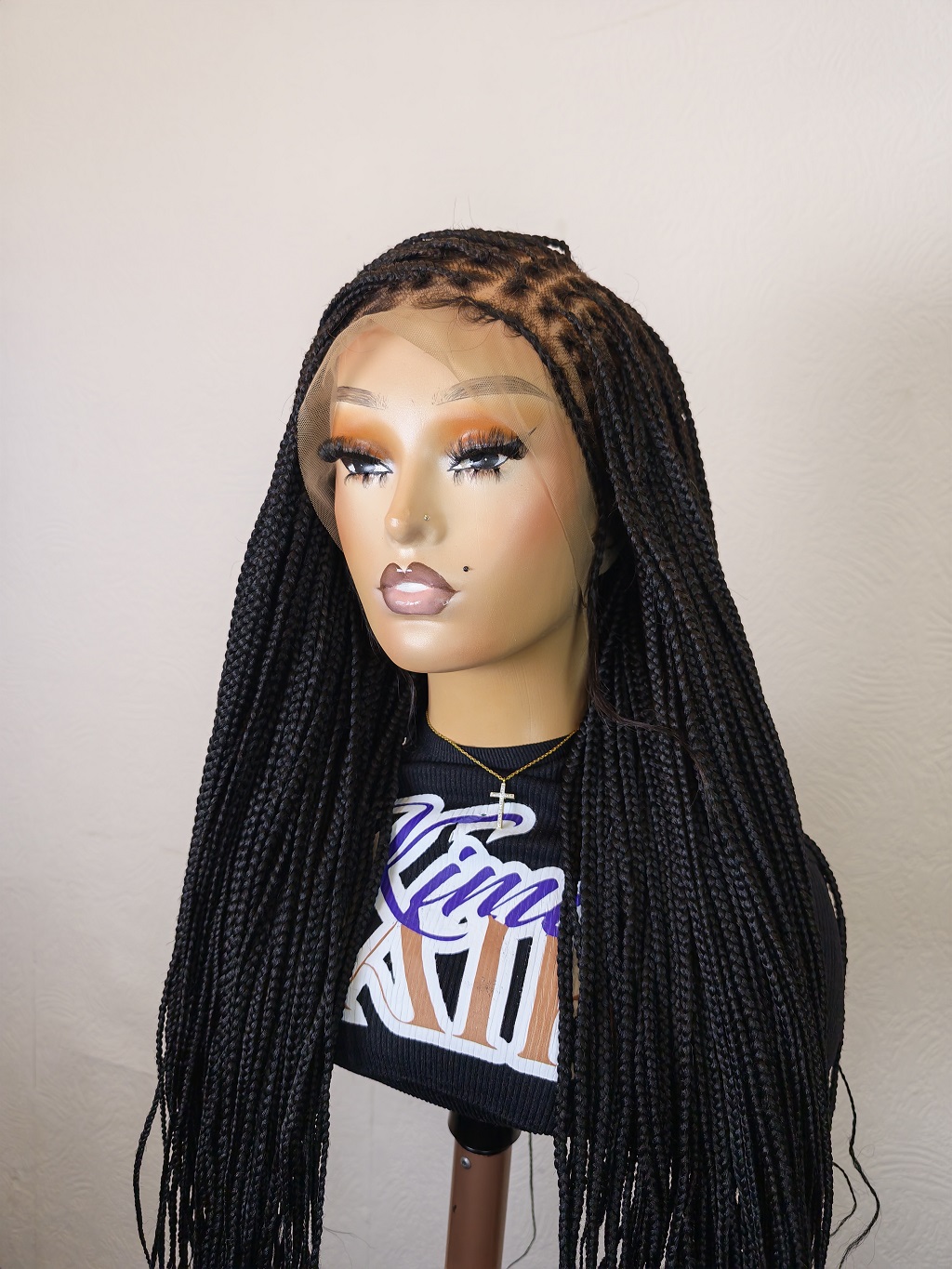 Frontal Knotless Braids Wig - Image 3