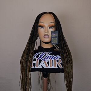 Frontal Knotless Ombre Braided Wig