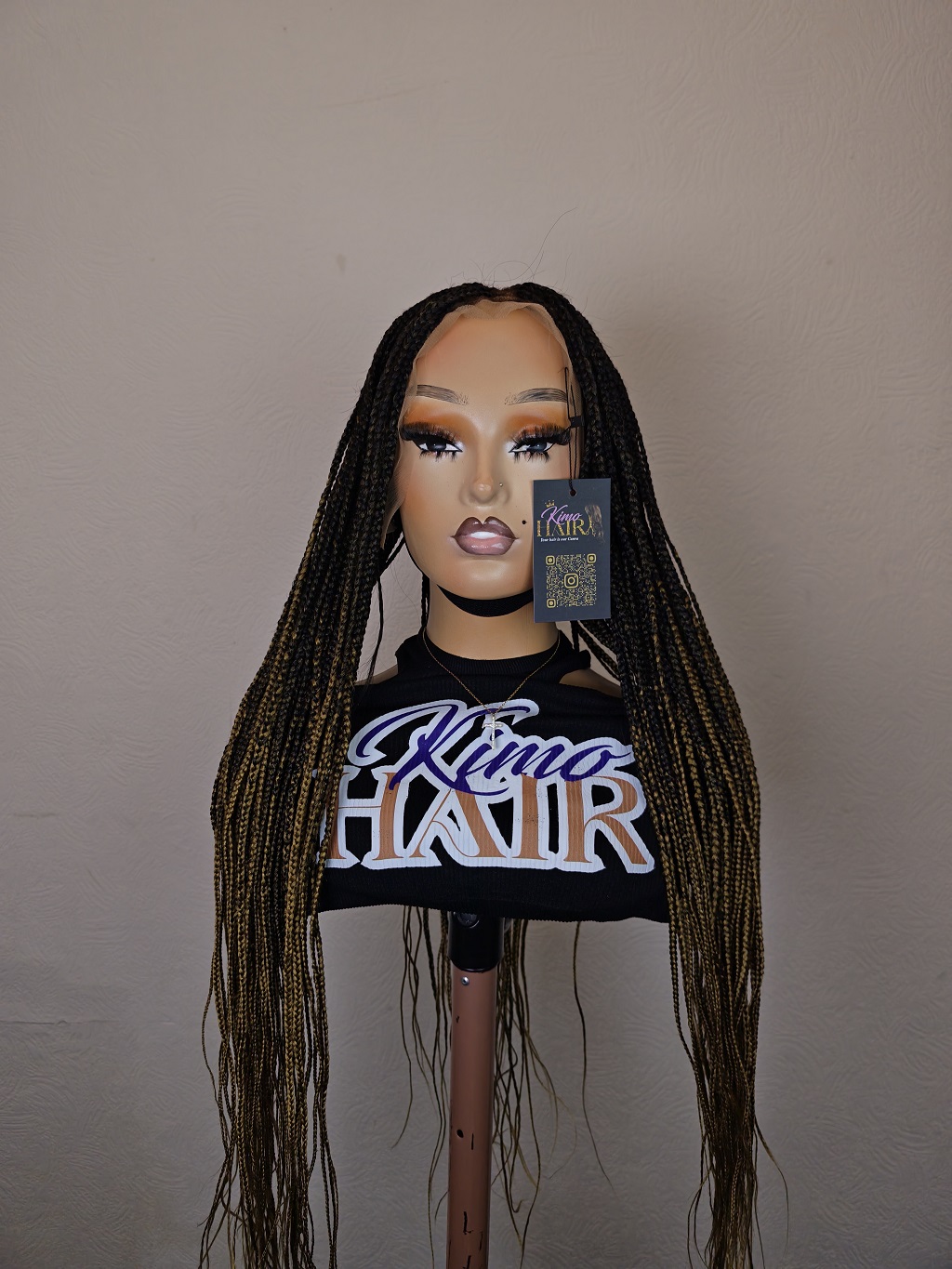 Frontal Knotless Ombre Braided Wig