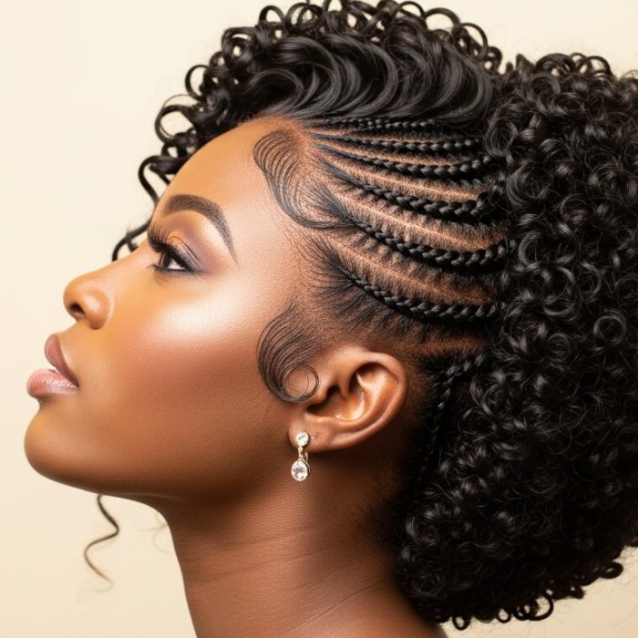 kinky curly
